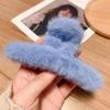 Pinza de pelo de felpa, horquilla grande para mujer, recogido en la espalda, pinza de tiburón, nuevos accesorios para el cabello de alta calidad, pinza para todo tipo de tocados