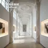 Componentes de teto GRG com design de arco de caverna de lava para teatros, clubes e espaços comerciais, apresentando tetos irregulares de gesso