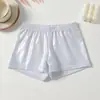Shorts de Baile Brillantes con Estampado Dorado para Niños, Alta Elasticidad, Transpirables, Shorts de Práctica de Danza Moderna de Ángulo Plano, Venta Directa del Fabricante Original