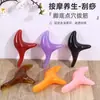 Atacado do Fabricante Personalizado Massajador Triangular de Pontos de Acupuntura do Pé para Cuidados com a Saúde, Massajador Especializado para Dragagem e Raspagem da Planta do Pé