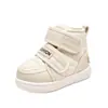 Botas de Nieve de Forro Polar de Invierno para Niños y Niñas, Zapatos para Bebés y Niños Pequeños, Suela Suave Antideslizante, Zapatos Cálidos con Velcro para Niños