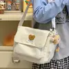 Estilo Japonés 2025 Nuevo Versátil Gran Capacidad Bolso de Hombro para Mujer Bolso Cruzado para Estudiantes Clase Bolso Mensajero de Alto Valor