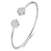 Pulsera Ajustable de Joyería de Alta Calidad, Elegante y a la Moda, Más Vendida en Europa y América, Pulsera de Plata 925 de Gama Alta para Mujer, No se Desvanece