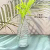 Estilo INS europeo al por mayor nuevo jarrón de cristal hidropónico botella de aromaterapia mini jarrón para sala de estar adorno de interior arreglo floral