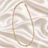 Gargantilla de cadena de clavícula de moda transfronteriza europea y americana, joyería de cuello de temperamento femenino, collar de cadena de labios simple, collar