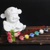 Pigmento acrílico de alto brillo en tiras pequeñas, juego de 12 colores, pigmento acrílico impermeable para pared exterior, pigmento para grafiti de muñecas de vinilo DIY