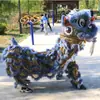 Juego Completo de Accesorios para Danza del León de Adulto, Suministros para Danza del León de Foshan, Cabeza de León del Sur para Danza del León, Juego Completo de Accesorios para Danza del León de Doble Cabeza