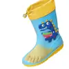 Botas de lluvia para niños, botas de lluvia antideslizantes para bebés, niñas, estudiantes, niños pequeños, zapatos de agua impermeables para niños, zapatos de goma para mujeres