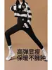 Leggings de maternidade para outono e inverno, forrados com fleece, espessados, plus size, calças de algodão para grávidas, roupas externas femininas para primavera, outono e inverno