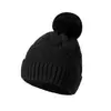 Gorro de Lana Tejido con Patrón de Diamantes de Sarja Nuevo Europeo y Americano con Forro de Felpa Engrosado Protección contra el Frío Simple Versátil para Esquiar Gorro de Mujer
