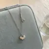 Collar Guofeng Ping An Lock Fubao Fortuna para Mujer Nicho de Alta Gama Lujo Ligero Personalidad Cadena para Clavícula Versátil Nuevos Accesorios
