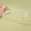 Grampo de Cabelo de Cristal Verde Estilo Floresta Socialite Simples Flor de Strass Tiara de Cabelo Acessório de Cabelo Diário Retro para Sair Celebridade da Internet