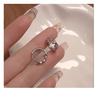 Pendientes de plata de ley 925 con forma de corazón de trigo para mujer. 2024. Nuevos pendientes con hebilla de moda para novias. Regalo de nicho.