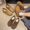 Zapatos Casuales de Plataforma Gruesa Estilo Birkenstock para Mujer, Modelo Nuevo Primavera/Otoño 2026 con Hebilla, Modernos, Talla Grande, para Estudiantes