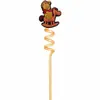 Dibujos animados Winnie the Pooh Pajitas Espirales de Colores Pegatinas Creativas para Pajitas Decoración de Fiesta Pajitas Curvas Venta al por Mayor Transfronteriza