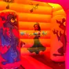 Castillo inflable transfronterizo, parque infantil al aire libre, trampolín inflable, cama elástica inflable europea y americana, equipo de diversión, castillo travieso