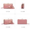 Bolsa Pequena Bordada para Celular Verão 2025 Feminina Transversal Bolsa de Ombro para Celular Feminina Atacado Estilo Fresco e Doce