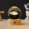 Lámpara de noche personalizada de bola de cristal luminosa, un regalo conmemorativo creativo y práctico para niños y niñas en su cumpleaños, o como decoración para el Día del Maestro.