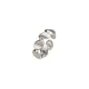 Anillo de Frijol Irregular de Diseño Único para Mujer, Anillo Abierto Versátil de Personalidad de Moda Geométrica, Anillo de Dedo Índice de Tendencia