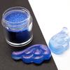 Polvo cósmico láser Cielo Estrellado polvo de suspensión no se hunde diy hecho a mano gota de cristal pegamento uv accesorios polvo para slime