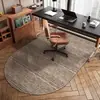 Alfombrilla para Silla de Ordenador con Arco 2025 Nuevo Tocador de Gama Alta Alfombrilla para Pies de Silla Alfombra para Silla Giratoria de Estudio E-Sports