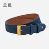Cinturón de Piel Genuina de Vaca Transfronterizo para Mujer, Estilo Retro Clásico Versátil de Gama Alta, Adecuado para Pantalones Casuales y Jeans, Cinturón para Mujer