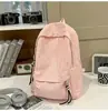 Mochila de Gran Capacidad, Alta Calidad, Color Sólido, Nueva Mochila Escolar de Moda Versátil, Mochila Gruesa Multifuncional para Viajes de Estudiantes