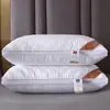 Almohada de Hotel No se Desinfla, Núcleo de Almohada Cervical, Núcleo de Almohada para Niños y Adultos, Fábrica de Nantong para el Hogar, Venta al por Mayor de Comercio Exterior Transfronterizo