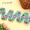 Encaje de 3 cm de ancho Cuadros Dinastía Han Ropa Étnica Ropa de Rendimiento Decorativa DIY Encaje Bordado de 32 mm de Ancho