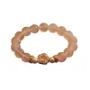 Pulsera de Cuentas de Concha de Cristal Rosa Natural Pulsera de Estrella Diseño Nicho de Lujo Ligero para Mujer Estilo Popular de Douyin de Alta Gama