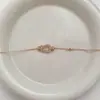 Pulsera de Herradura de Lujo Ligero para Mujer, Diseño de Nicho Estilo Ins, Pulsera de Temperamento Elegante Estilo Corte, Joyería de Celebridad de Internet Estilo Bosque
