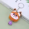 Colgante de Peluche con Campana Lindo de Moda Llavero Gato de la Suerte Colgante de Muñeca Gato para Mochila Regalo