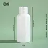 Fábrica de Origem Garrafa Plástica Branca Pe com Tampa Flip-Top e Tampa Borboleta, Garrafa para Subembalagem, Garrafa Embalagem para Cuidados Pessoais e Produtos Químicos Diários, Atacado em Estoque