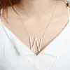 Nueva cadena de clavícula de 26 letras para hacer tú mismo joyería creativa accesorios para collares Amazon WISH