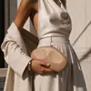 Bolsa Transversal de Ombro Único Estilo Novo Europeu e Americano para Mulheres Bolsa Acrílica com Padrão de Cobra de Carro de Formato Especial Bolsa de Mão Elegante para Jantar 2025