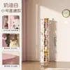 Balde de Armazenamento para Bonecas com Zíper Transparente, Balde de Armazenamento para Brinquedos de Pelúcia, Organizador de Brinquedos Infantil de Grande Capacidade, Balde à Prova de Poeira