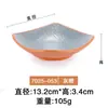 Padrão de casca de melamina prato frio prato de lanche plástico imitação de porcelana Prato pequeno quadrado prato de molho tempero comercial prato de picles