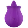Novo ovo vibratório da Amazon em formato de flor de abóbora e rosa com função de lambida e sucção, um dispositivo erótico de automassagem feminina
