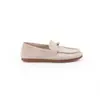 Versão em estoque~Mocassins estilo britânico retrô com fivela de metal, novos sapatos femininos versáteis da moda primavera 2026