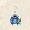 Cadena para Teléfono con Tema de Stitch Colgante de Dibujos Animados Decoración para Mochila Regalo de Temporada de Vuelta a Clases Elección Popular para la Temporada Escolar