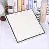 25x 25x 3 caja cuadrada caja de toallas de seda/caja de lápices caja de embalaje caja de cartón caja de almacenamiento caja de regalo