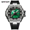 Reloj Estudiante Sanda Modelo de Precio Especial para Adolescentes, Reloj Electrónico Multifuncional Impermeable, Reloj Deportivo Táctico, Excedente de Fábrica