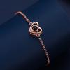 Venta caliente transfronteriza Nuevo brazalete simple de cadena O de amor 100 idiomas Te Amo Proyección HD brazalete con foto a color