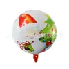 Nuevos globos de pie grandes y mini navideños transfronterizos en forma de muñecos de nieve, Papá Noel y árboles de Navidad para decoraciones de fiesta