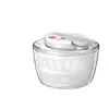 Desidratador de Vegetais Doméstico Espremedor Centrífuga de Salada Máquina Desidratadora Multifuncional Grande Capacidade Bacia Rotativa para Lavar Vegetais Cesta Drenante