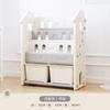 Estante de Livros Infantil Habi Tree Prateleira de Armazenamento Multicamadas para Livros Ilustrados Brinquedos Armazenamento de Grande Capacidade Armário Organizador para Quarto Infantil