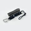 Cuerda antipérdida para buceo suministro transfronterizo accesorios de buceo pesca submarina antipérdida cable de acero inoxidable resorte con hebilla de acero inoxidable