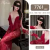 Lencería sexy Yeqin, pura y deseable, caliente y sexy, transparente, camisón de encaje dulce, conjunto tentación escotado qqny7761
