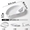 Platos de Melamina Xiangyuan Platos Comerciales Blancos Redondos Engrosados Platos de Servicio para Hot Pot de Hotel Buffet Platos de Restaurante