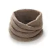Al por mayor Otoño 2026 Nuevo 35% Cachemira Braga para el Cuello Unisex Color Sólido Protector Cálido para el Cuello Bufanda de Punto Braga para el Cuello